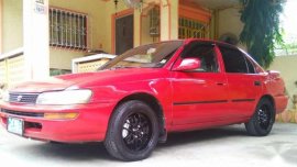 For sale: -Toyota Corolla 1995