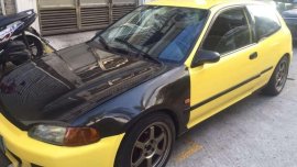 Honda Civic Hatchback Model 1994 B16 Engine Japan