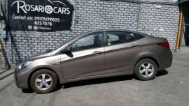 2014 HYUNDAI ACCENT 1.4 GL CVVT A/T BRONZE GASOLINE