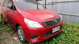 Toyota Innova 2014 J Manual Transmission Used for sale in Cebu. 