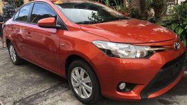 2017 Toyota Vios 13 E Automatic Orange CVT