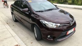 2018 Toyota Vios E Automatic blackish red very fresh 