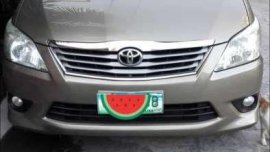 TOYOTA Innova g automatic diesel 2013