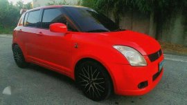 Suzuki Swift Red 2005 AT Rush for sale 