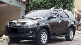 2012 Toyota Fortuner G 4x2 1st owned Cebu plate