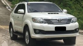 2013 Toyota Fortuner G D4d 4x2 1st owned Cebu plate