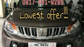 Lowestoffer for 2018 Mitsubishi Strada GLX Manual