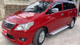Red Toyota Innova 2.5E DSL MT 2014 for sale