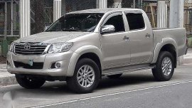 2012 Toyota Hilux G 4x2 Diesel Top of the Line 