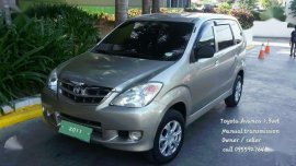 2011 TOYOTA Avanza 7 seater MT FOR SALE