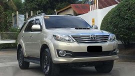 2015 Toyota Fortuner V Series Top of the line