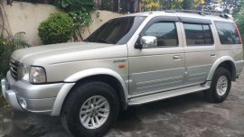 Ford Everest 2005 matic Diesel engine 4x2
