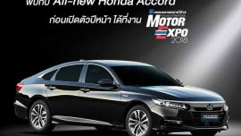 Honda Accord 2019 to be launched at Thailand's International Motor Expo 