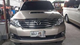 2014 Toyota Fortuner for sale