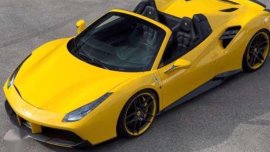 2019 Brandnew Ferrari 488 Spider Giallo Modena Ready Unit Available