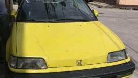 Isotope Green Honda Civic Hatchback 1991