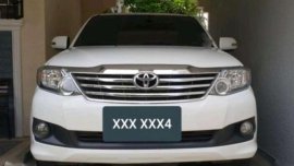 2014 Toyota Fortuner for sale