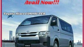 TOYOTA Hiace Commuter 99K Down payment ALL IN Pomo 2018