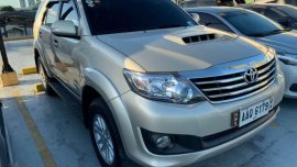 Toyota Fortuner 2014 G Autmatic 4x2 diesel silky gold
