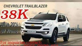 Chevrolet Trailblazer promotion 2019