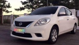 Nissan Almera 2013 White FOR SALE