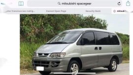 2004 Mitsubishi Spacegear for sale