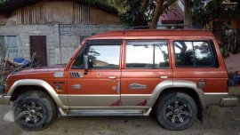 Available is a Mitsubishi Pajero 4x4 Alloy wheels