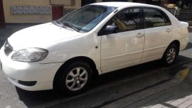 2007 Toyota Altis 1.6E  Manual transmission