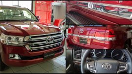 Red 2019 Toyota Land Cruiser Prado for sale in Manila 