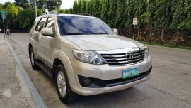 Toyota Fortuner G Automatic Diesel 2012