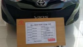 The New Toyota Vios 1.3L XE CVT AT 2019