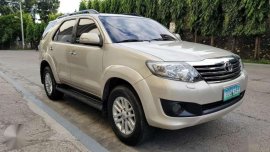 2012 Toyota Fortuner G Automatic Diesel FOR SALE