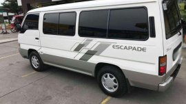 NIssan Urvan Escapade Manual Diesel 2012