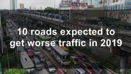 10 roads expected to get worse traffic in Metro Manila this 2019