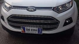 For sale Ford Ecosport 2016 manual