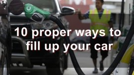 Driving smart: 10 proper ways to fill up your car 