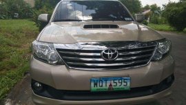 2014 TOYOTA Fortuner g Automatic FOR SALE