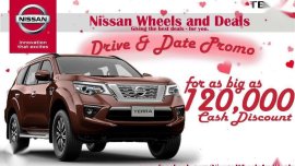 120K cash discount for Nissan Terra SUV 2019
