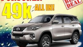 TOYOTA Fortuner 2019 Lowest DP