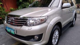 2013 Toyota Fortuner G for sale