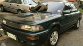 1992 Toyota Corolla Xe Small Body 2-E Engine 5-Speed Transmission