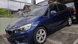 BMW touring 218i 2015 low mileage 10k Casa maintained blue
