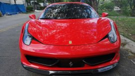 Red 2013 Ferrari 458 Italia at 20000 km for sale in Metro Manila 