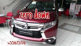 MITSUBISHI Montero zero downpayment 2018.