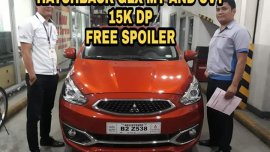 2018 MITSUBISHI Mirage hatchback glx 20k dp allin no hidden charges free Spoiler