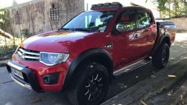 SELLING Mitsubishi Strada glx v 2014 at