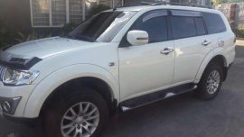 Mitsubishi Montero Glx 2014 acquired Pearl white 