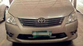 2012 Toyota INNOVA for sale