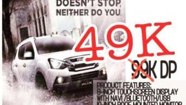 2018 Isuzu MU-X for sale