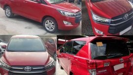 Grab Toyota Innova 2017 Automatic Diesel No assume balance
